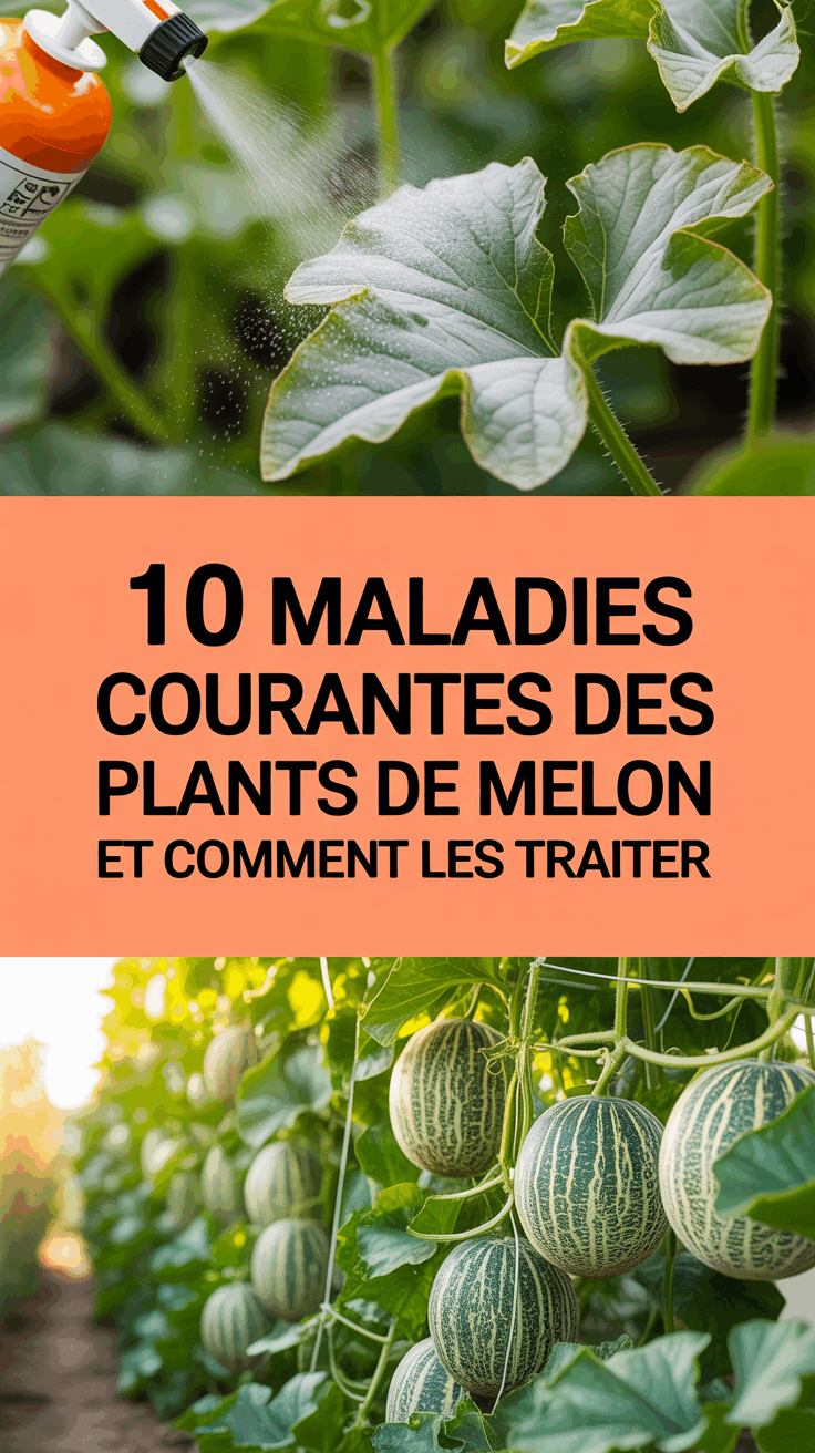 10 Maladies Courantes des Plants de Melon et Comment les Traiter
