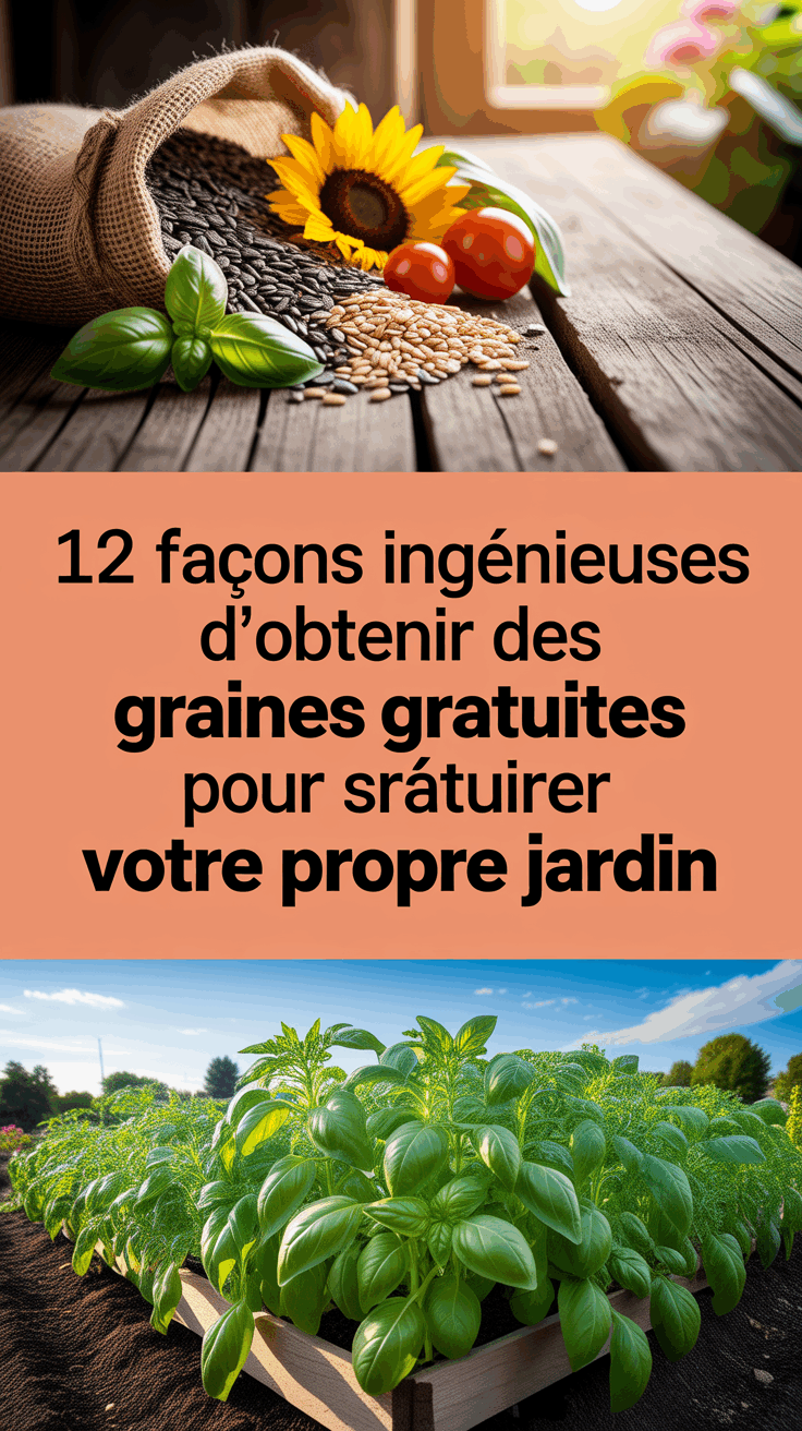 12 façons ingénieuses d'obtenir des graines gratuites pour démarrer votre propre jardin