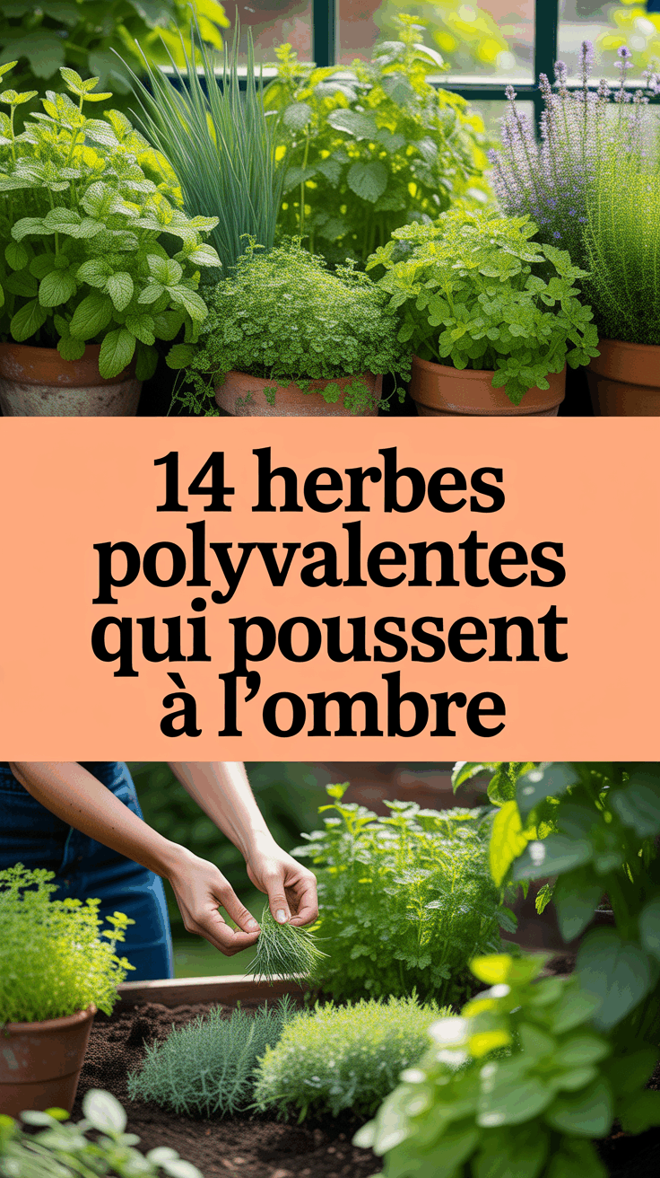 14 Herbes Polyvalentes Qui Poussent à l’Ombre