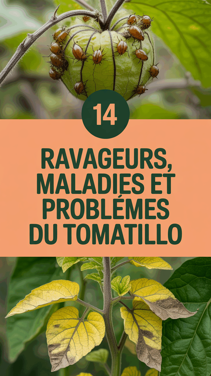 14 ravageurs, maladies et problèmes mortels du tomatillo