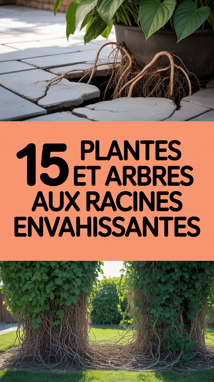 15 Plantes et Arbres aux Racines Envahissantes
