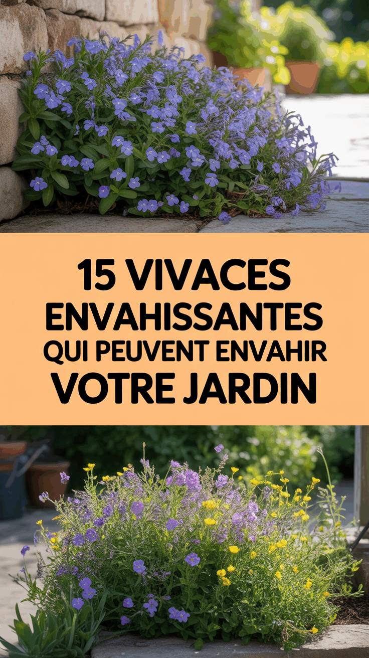 15 Vivaces envahissantes qui peuvent envahir votre jardin