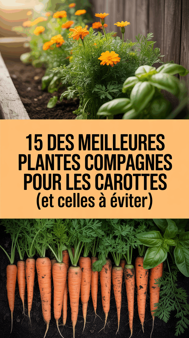15 des meilleures plantes compagnes pour les carottes (et celles à éviter)
