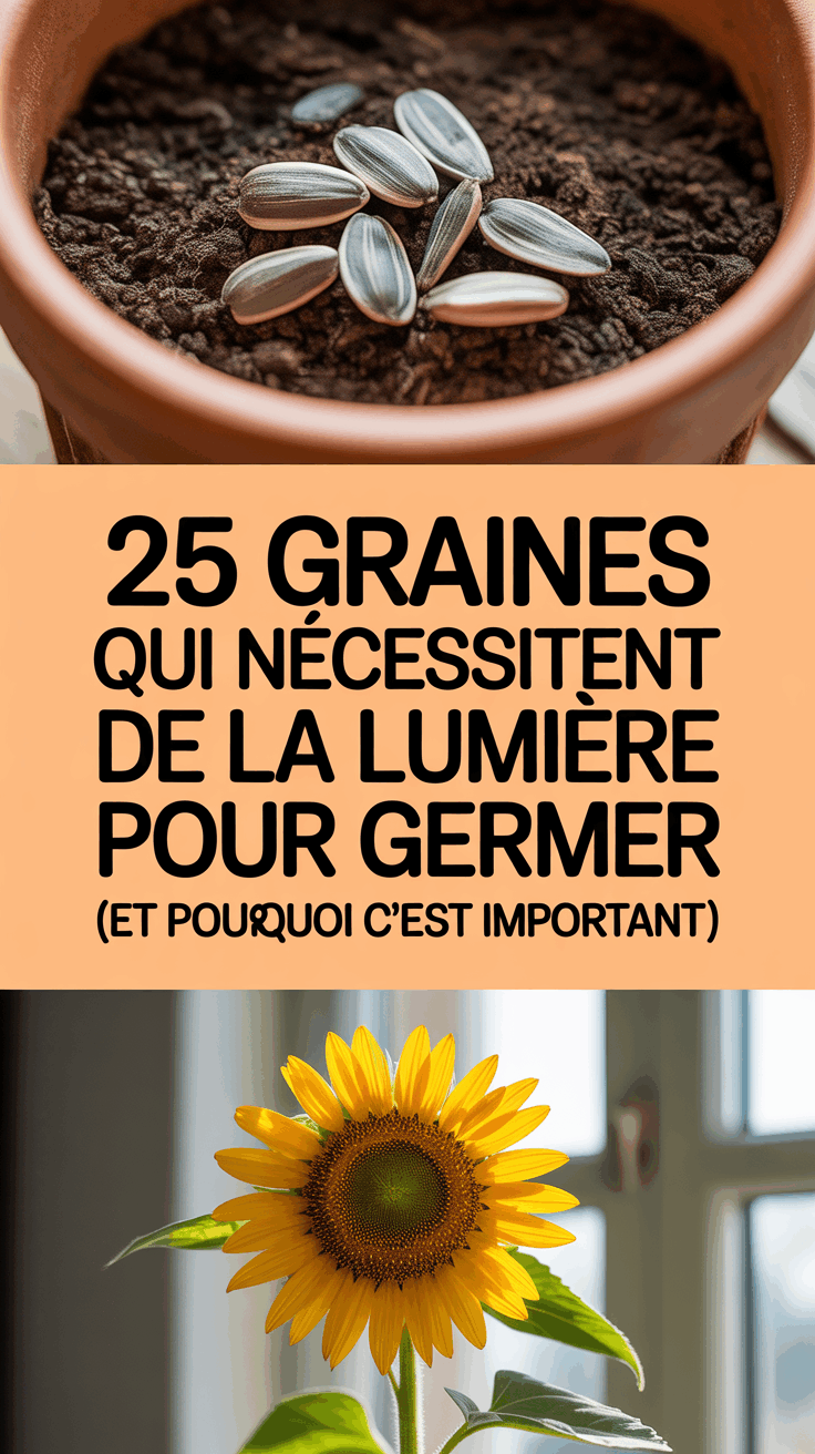 25 Graines qui Nécessitent de la Lumière pour Germer (et Pourquoi c’est Important)