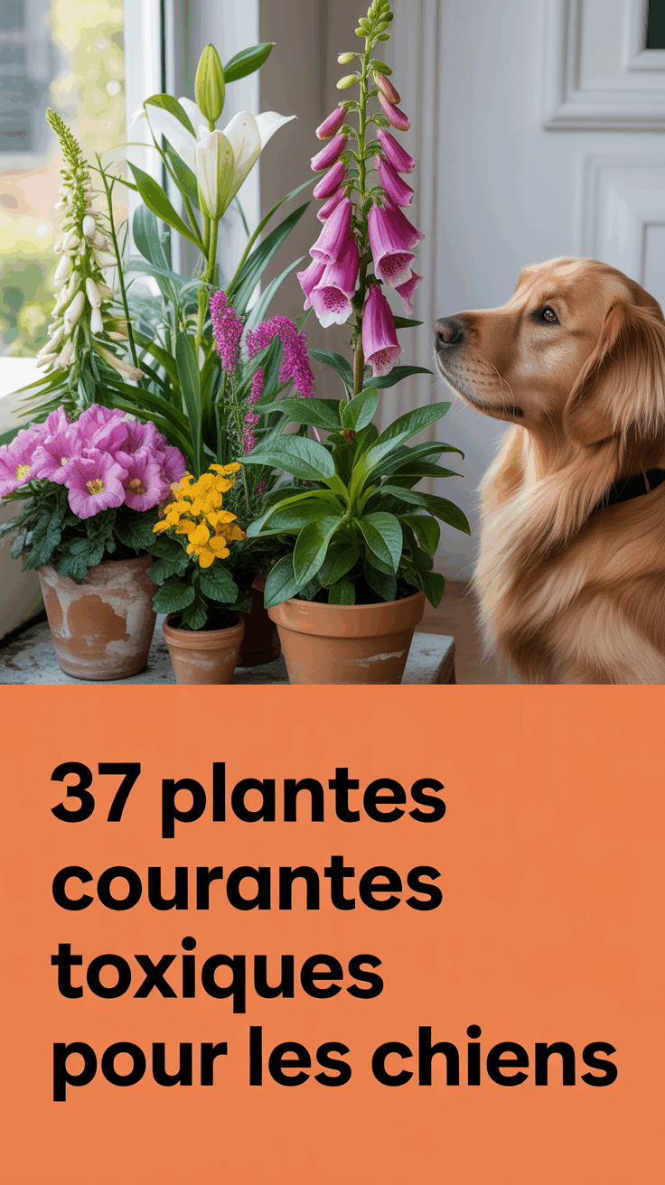 37 Plantes Courantes Toxiques pour les Chiens