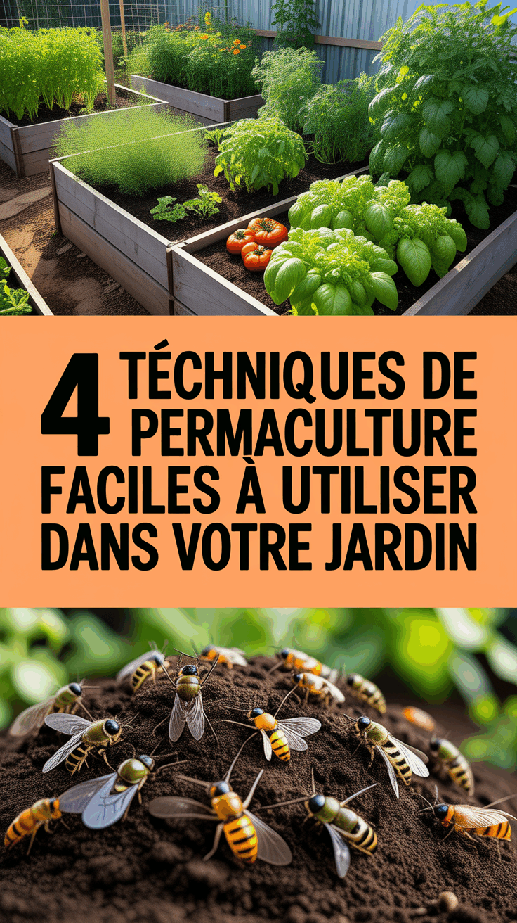 4 techniques de permaculture faciles à utiliser dans votre jardin