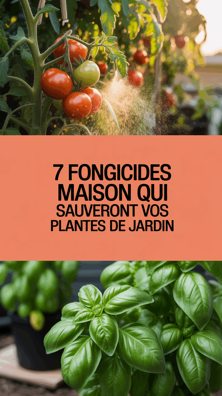 7 fongicides maison qui sauveront vos plantes de jardin