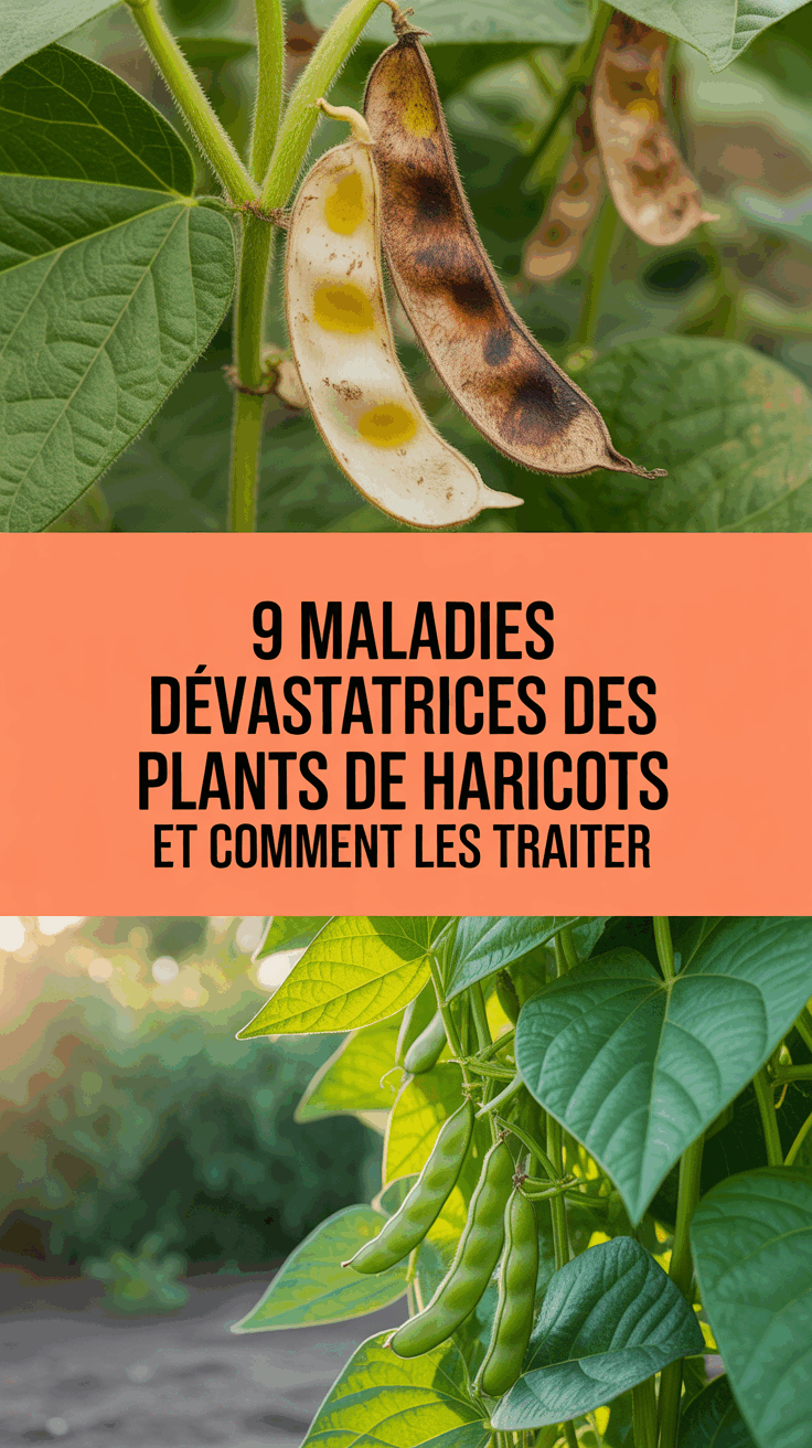 9 Maladies Dévastatrices des Plants de Haricots et Comment les Traiter