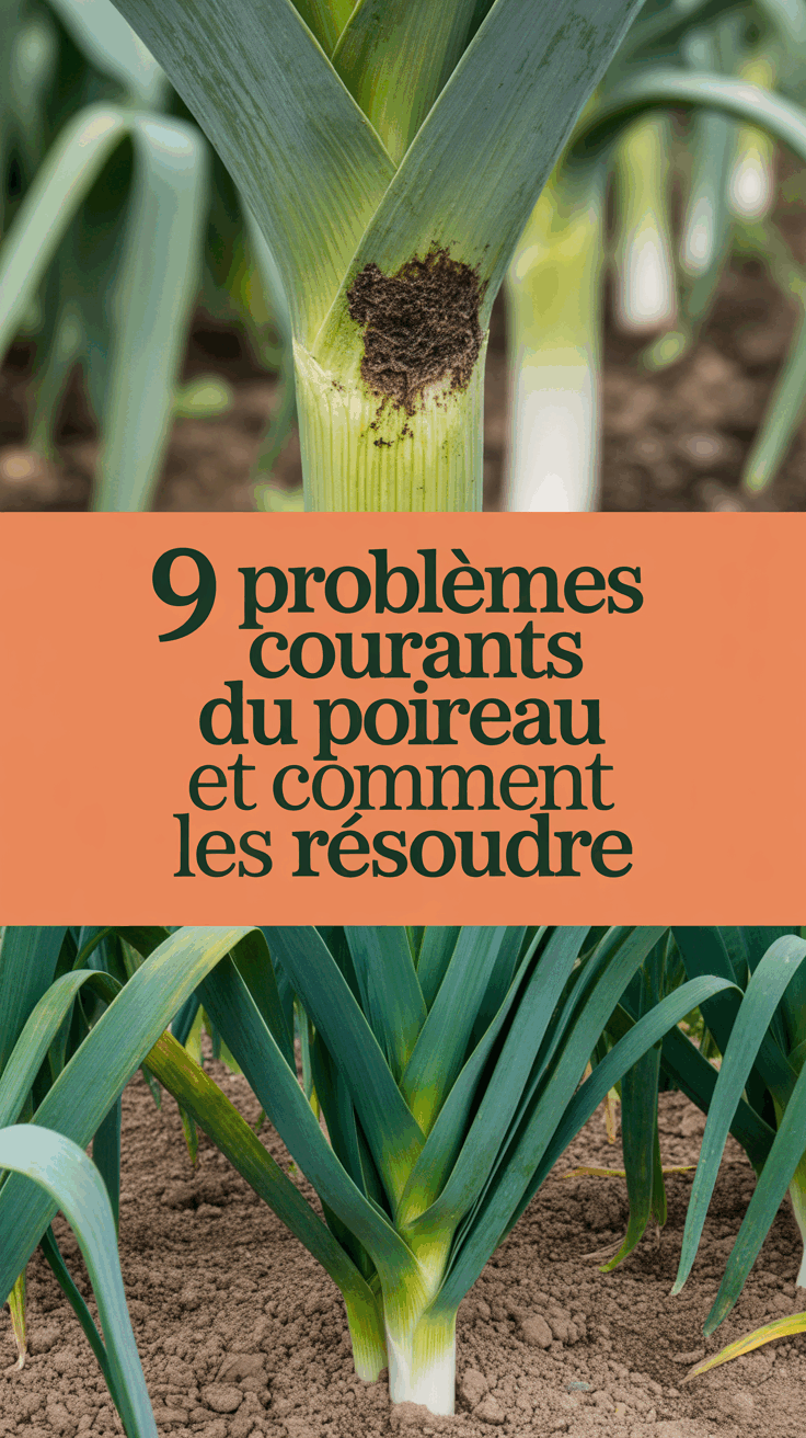 9 Problèmes Courants du Poireau et Comment les Résoudre