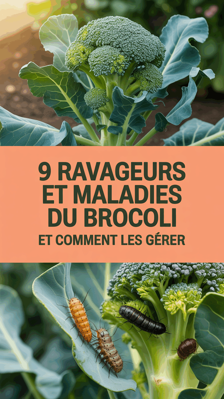 9 Ravageurs et maladies du brocoli et comment les gérer