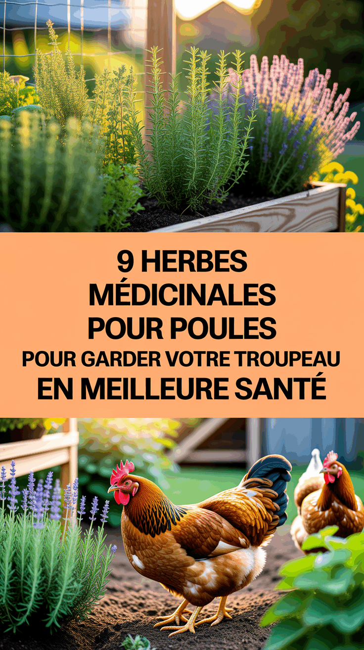 9 herbes médicinales pour poules pour garder votre troupeau en meilleure santé