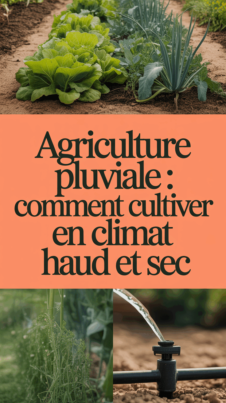 Agriculture Pluviale : Comment Cultiver en Climat Chaud et Sec