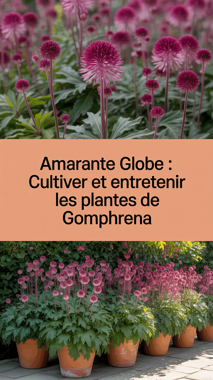 Amarante Globe : Cultiver et Entretenir les Plantes de Gomphrena