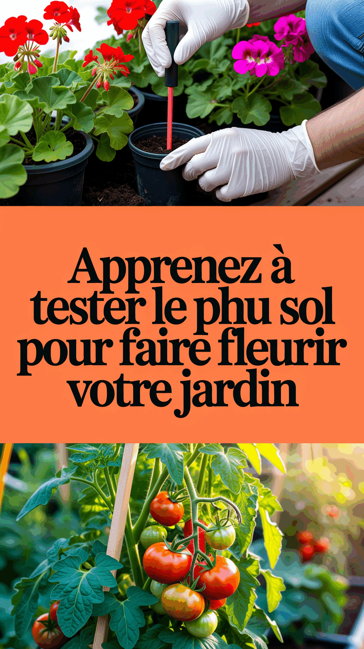 Apprenez à tester le pH du sol pour faire fleurir votre jardin