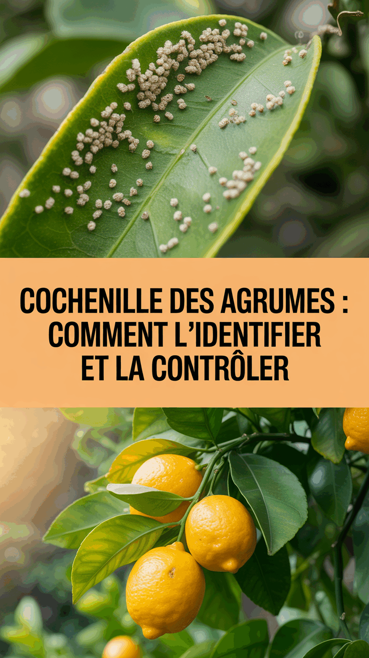 Cochenille des agrumes : comment l’identifier et la contrôler