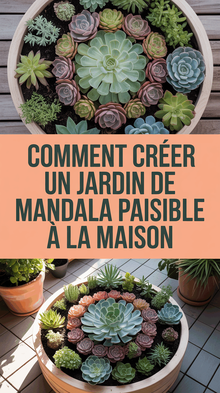 Comment Créer un Jardin de Mandala Paisible à la Maison