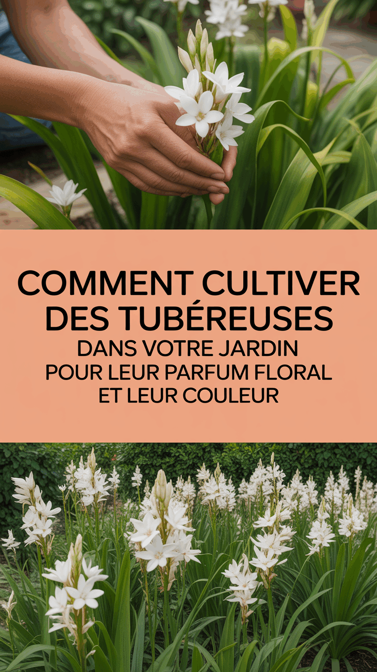 Comment Cultiver des Tubéreuses dans Votre Jardin pour leur Parfum Floral et leur Couleur