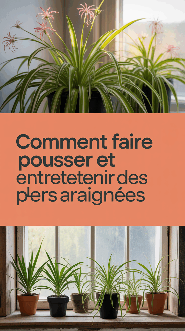 Comment Faire Pousser et Entretenir des Plantes Araignées