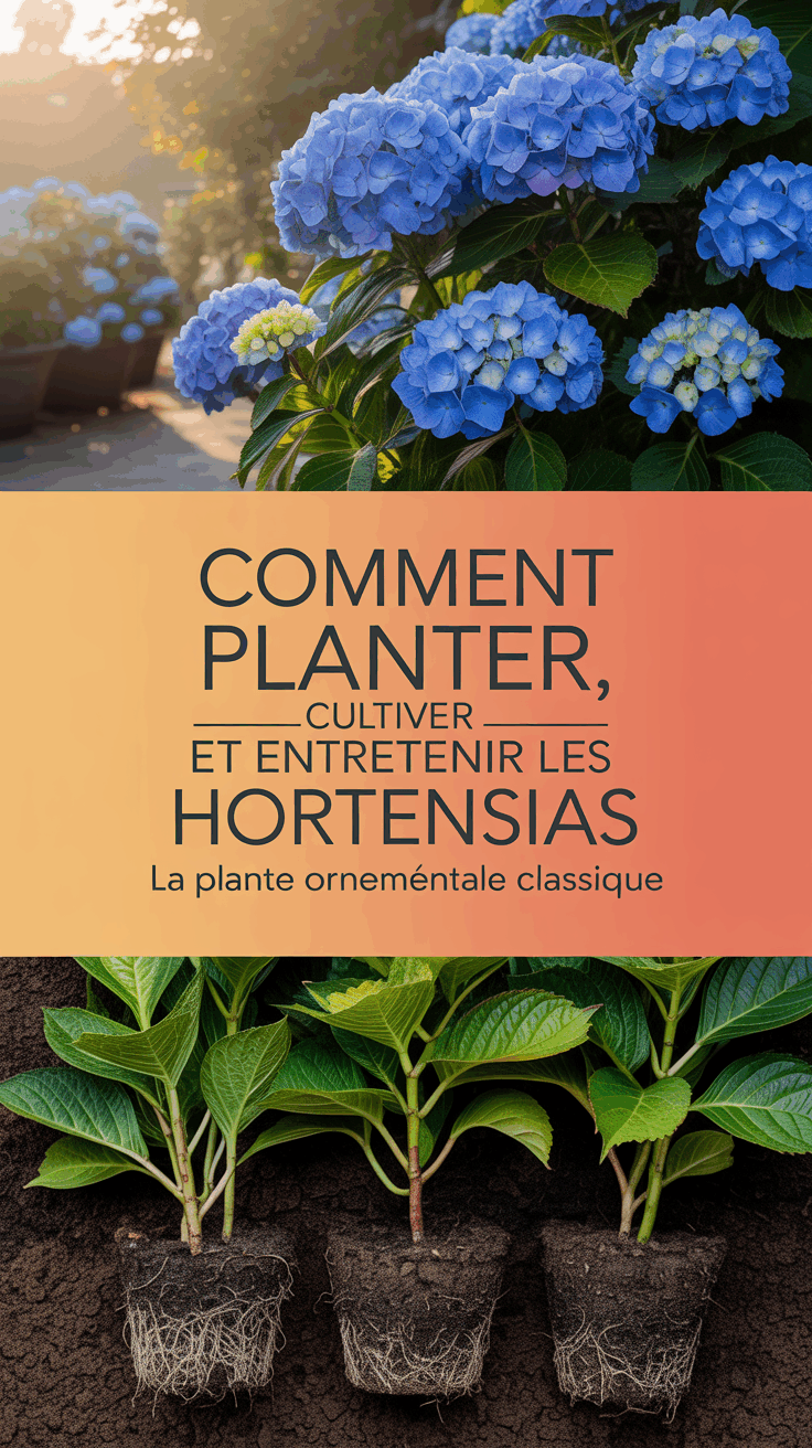 Comment Planter, Cultiver et Entretenir les Hortensias – La Plante Ornementale Classique
