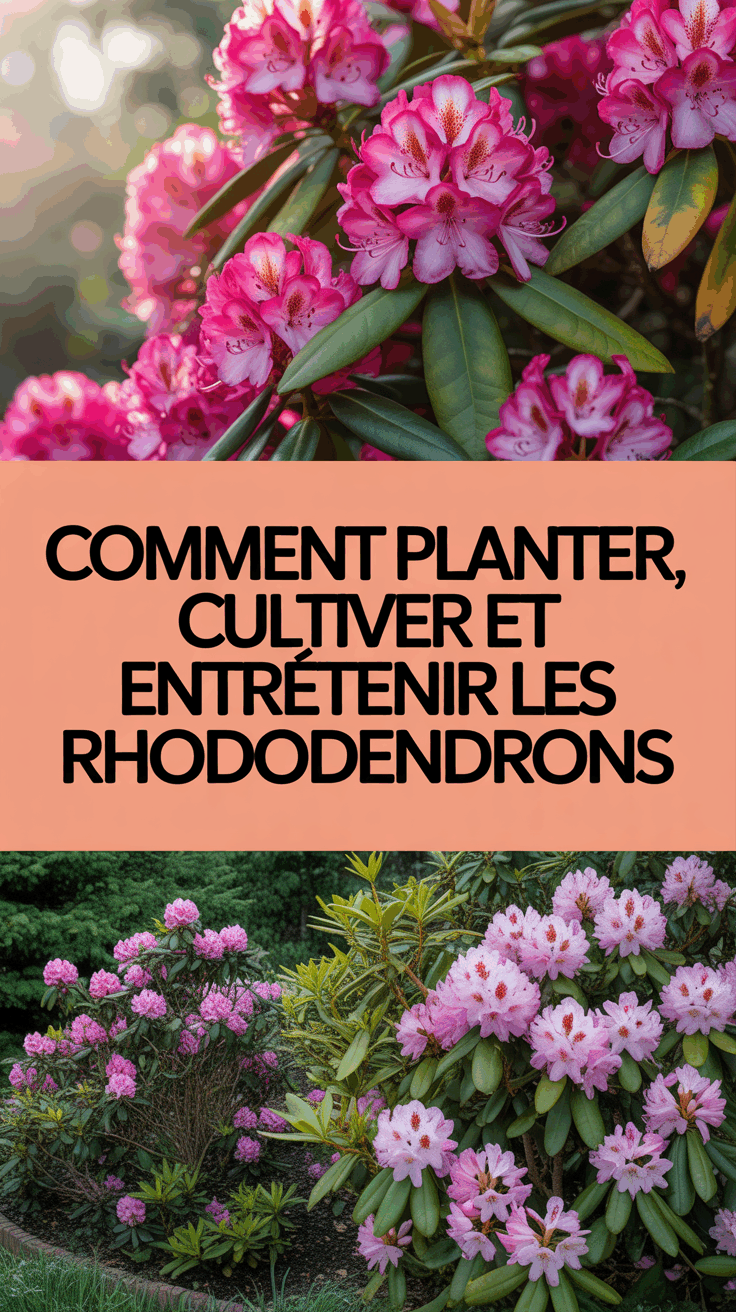 Comment Planter, Cultiver et Entretenir les Rhododendrons