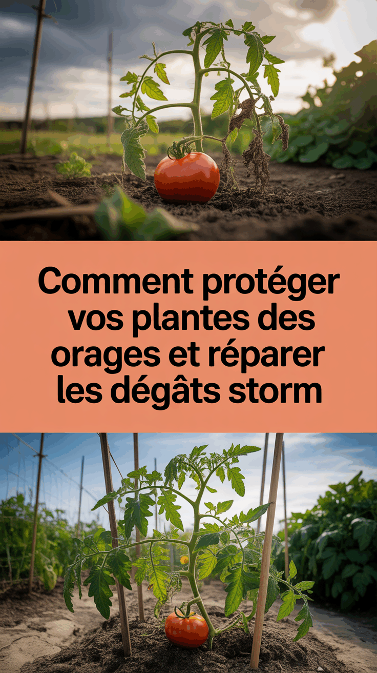 Comment Protéger Vos Plantes des Orages et Réparer les Dégâts Storm