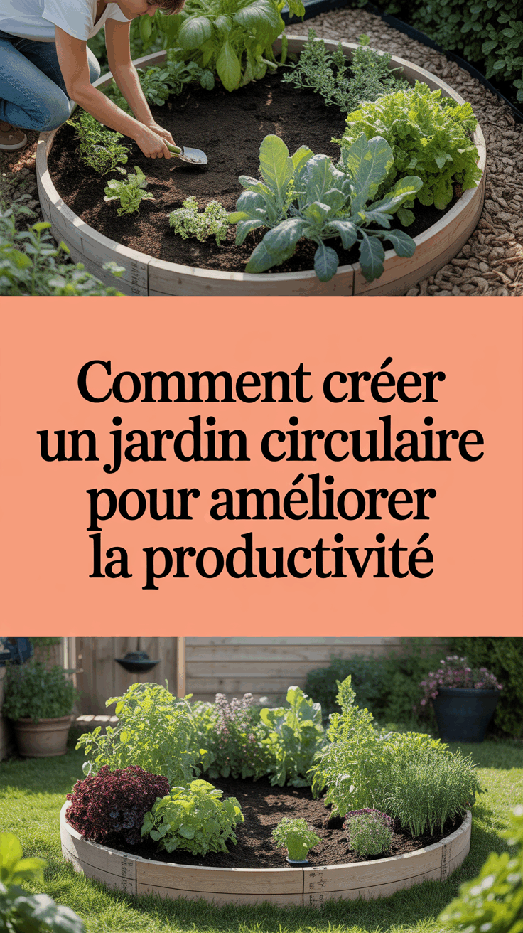 Comment créer un jardin circulaire pour améliorer la productivité