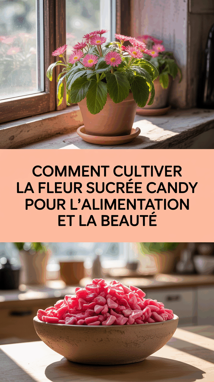 Comment cultiver la fleur sucrée Candy pour l’alimentation et la beauté