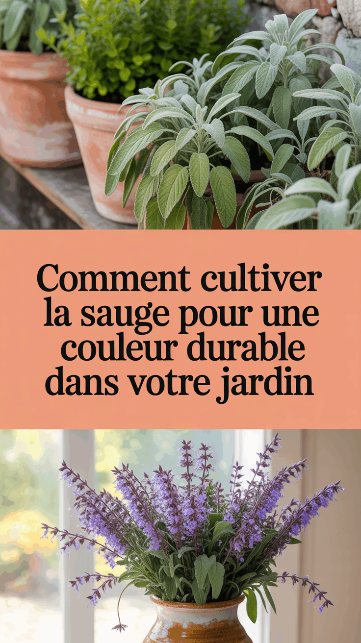Comment cultiver la sauge pour une couleur durable dans votre jardin