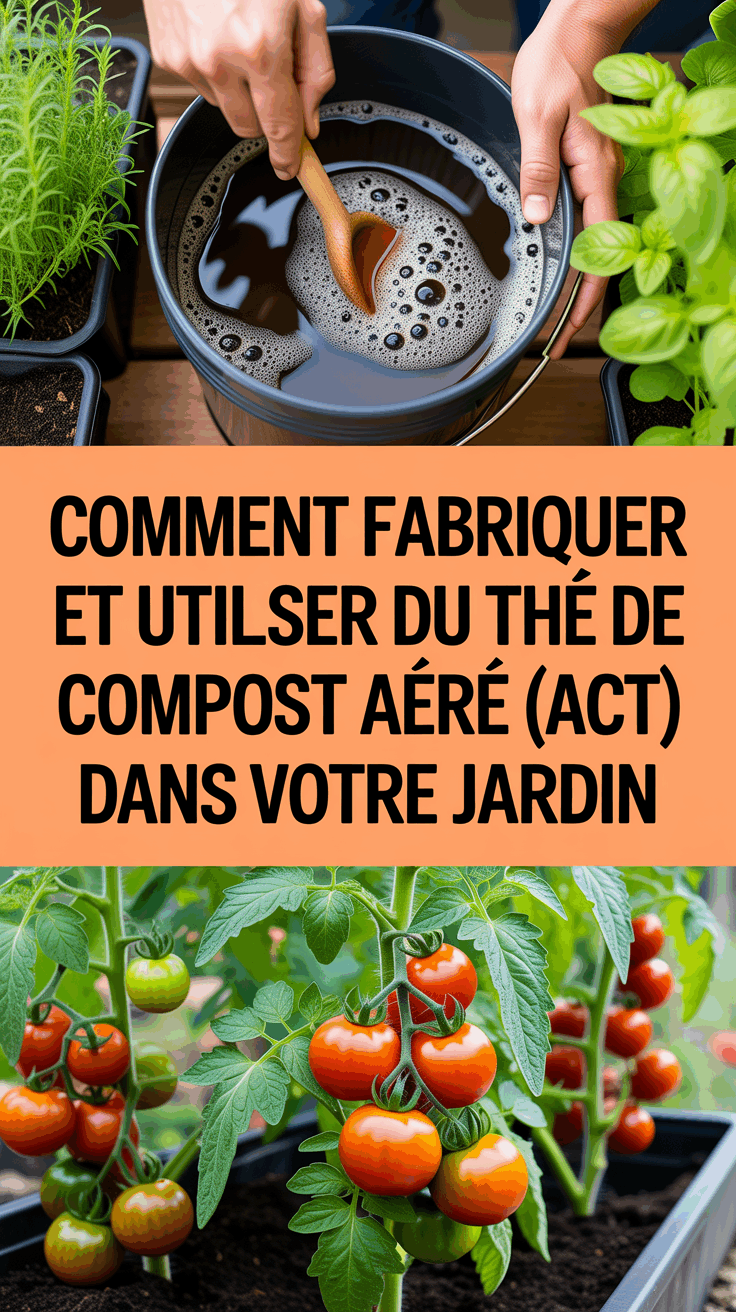 Comment fabriquer et utiliser du thé de compost aéré (ACT) dans votre jardin