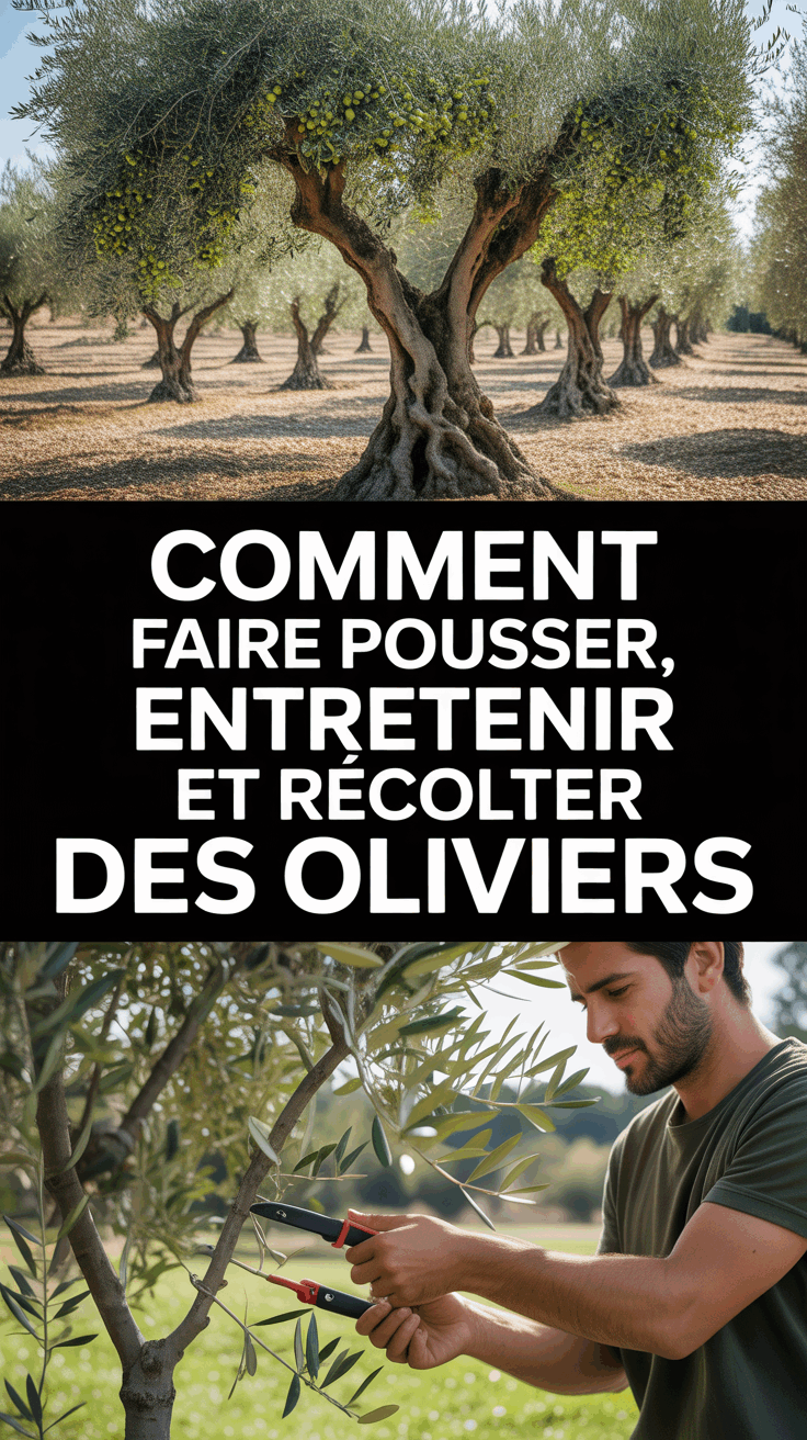 Comment faire pousser, entretenir et récolter des oliviers