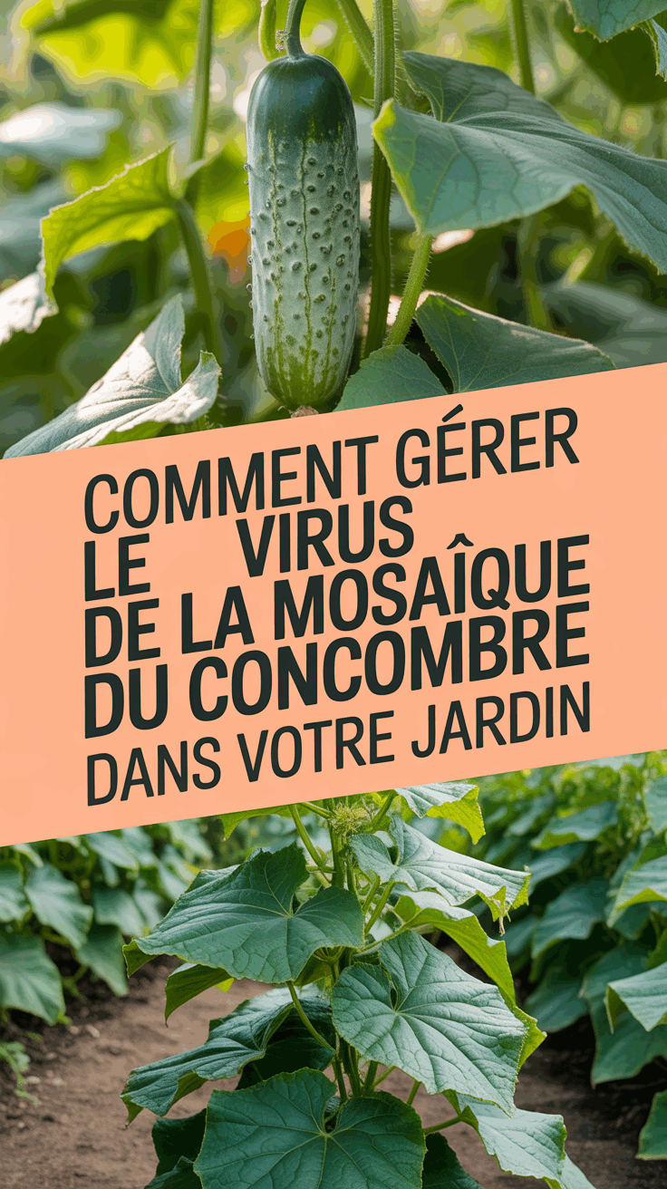 Comment gérer le virus de la mosaïque du concombre dans votre jardin
