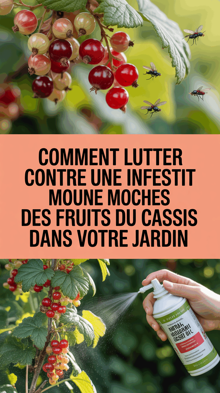 Comment lutter contre une infestation de mouches des fruits du cassis dans votre jardin
