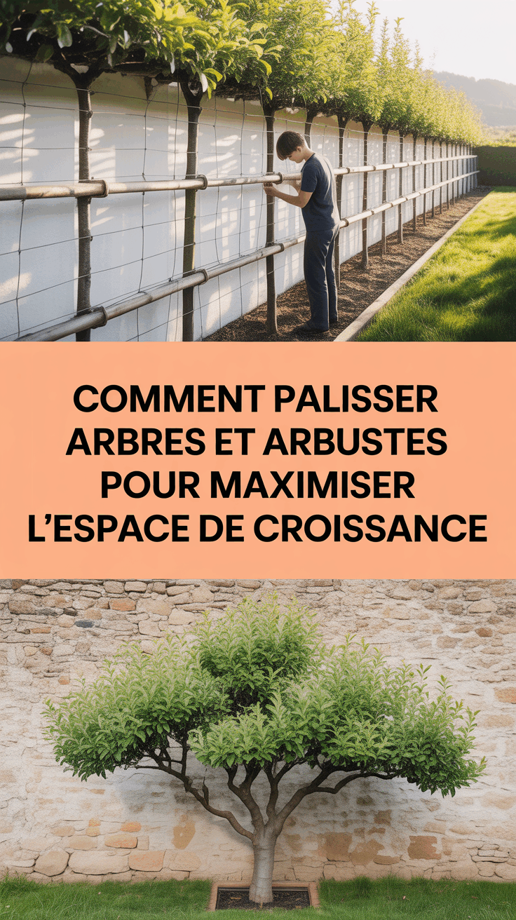 Comment palisser arbres et arbustes pour maximiser l’espace de croissance