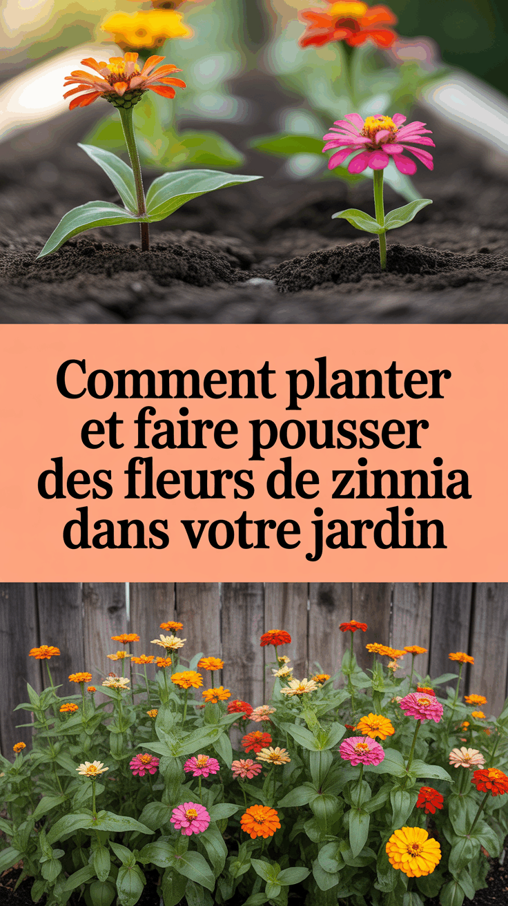 Comment planter et faire pousser des fleurs de zinnia dans votre jardin