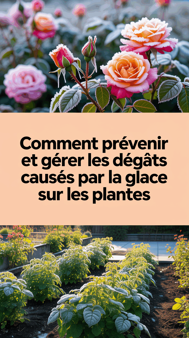 Comment prévenir et gérer les dégâts causés par la glace sur les plantes