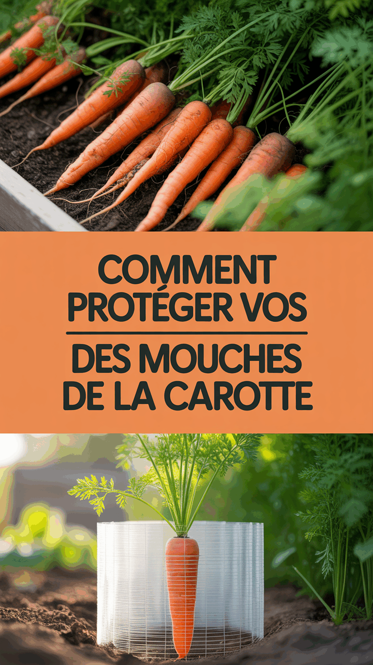 Comment protéger vos légumes des mouches de la carotte