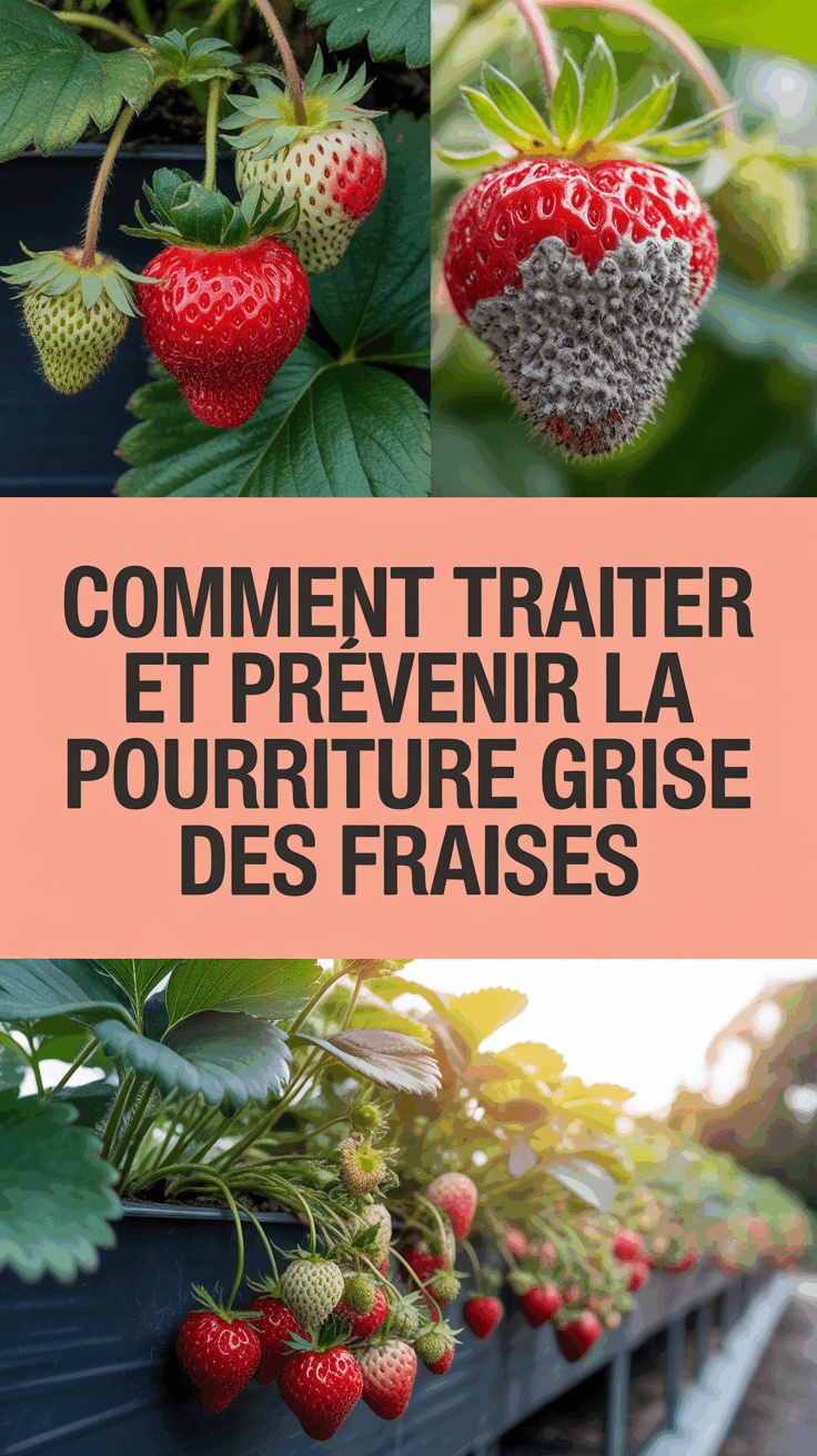 Comment traiter et prévenir la pourriture grise des fraises