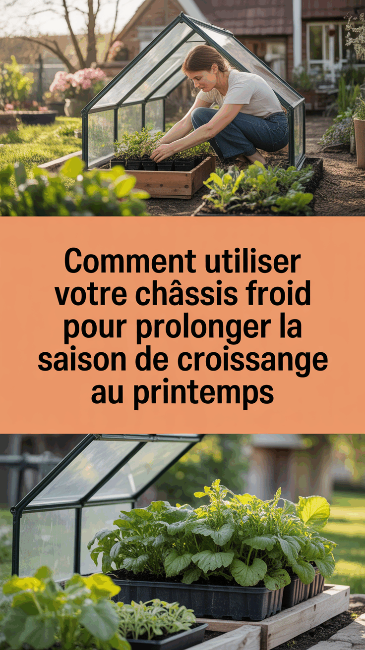 Comment utiliser votre châssis froid pour prolonger la saison de croissance au printemps