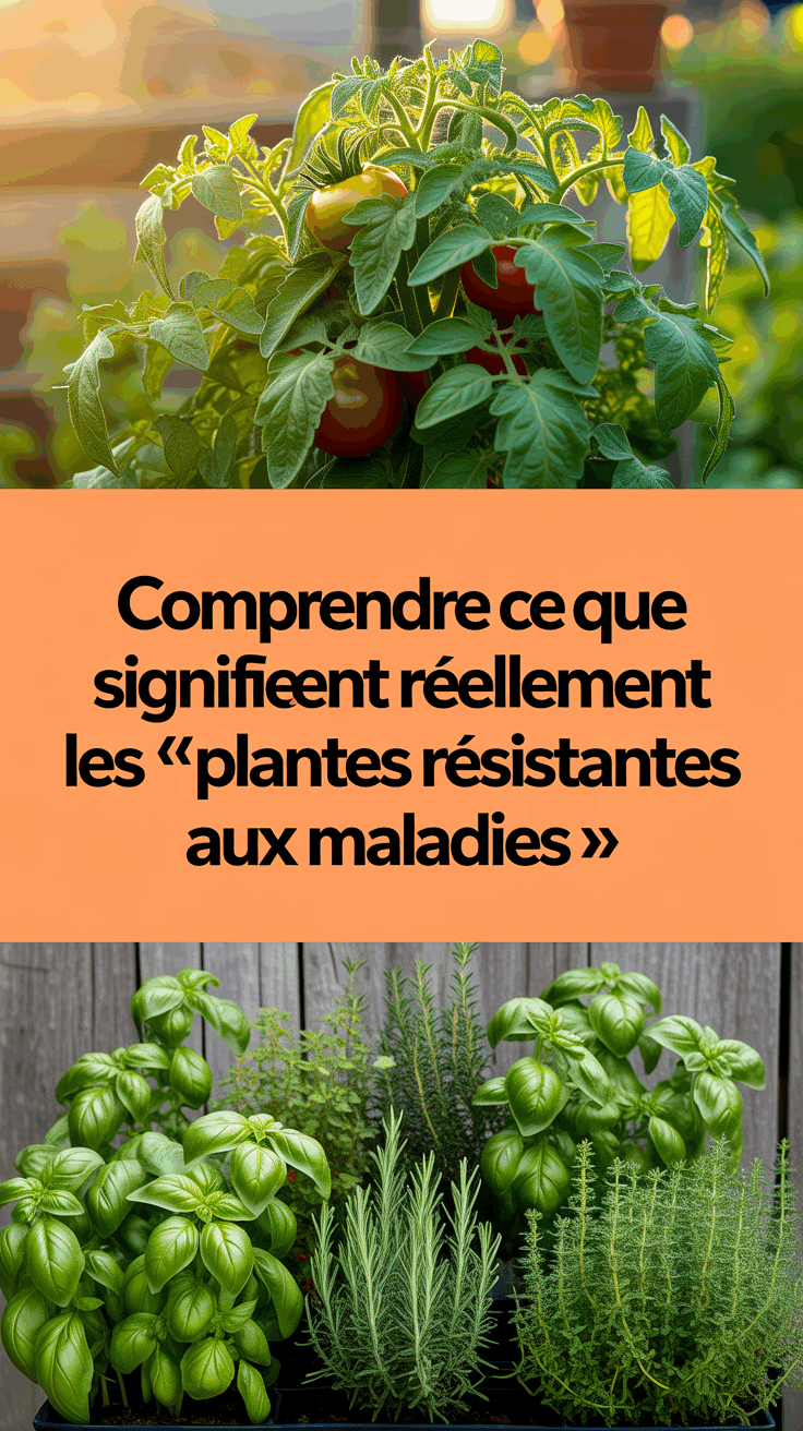 Comprendre ce que signifient réellement les « plantes résistantes aux maladies »