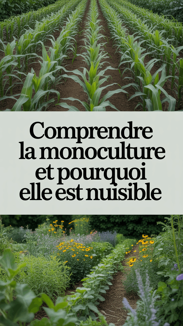Comprendre la monoculture et pourquoi elle est nuisible