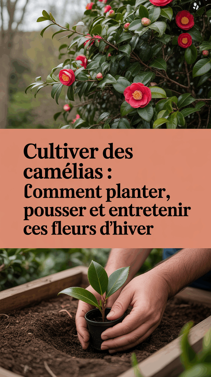Cultiver des Camélias : Comment Planter, Faire Pousser et Entretenir ces Fleurs d&rsquo;Hiver