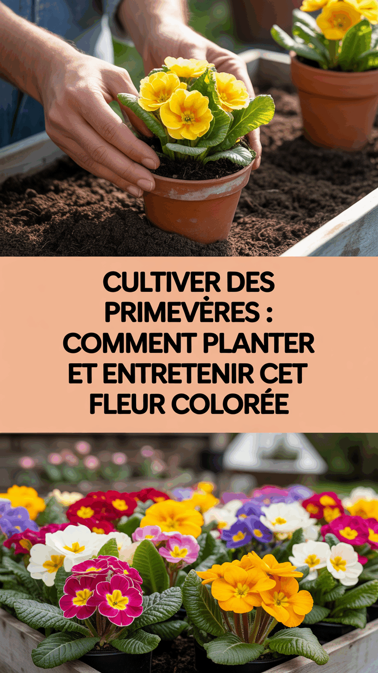 Cultiver des Primevères : Comment Planter et Entretenir Cette Fleur Colorée