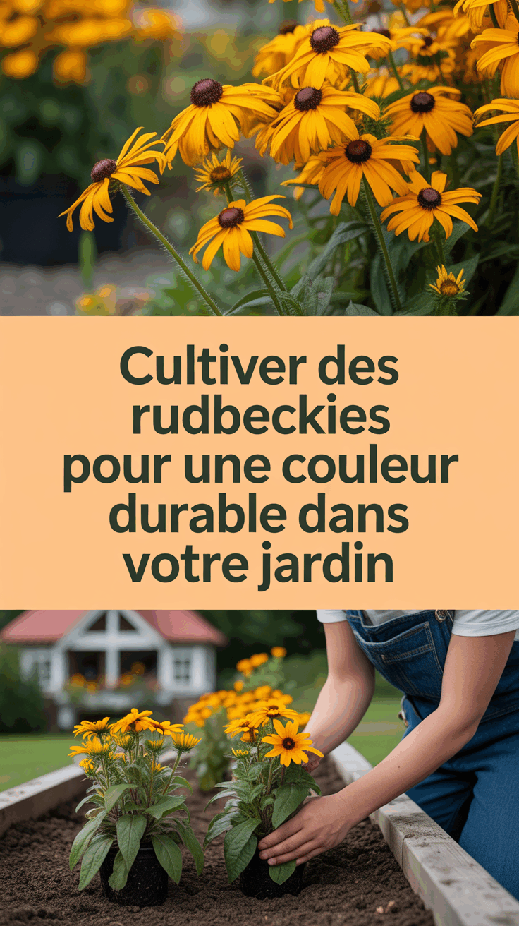 Cultiver des Rudbeckies pour une Couleur Durable dans Votre Jardin