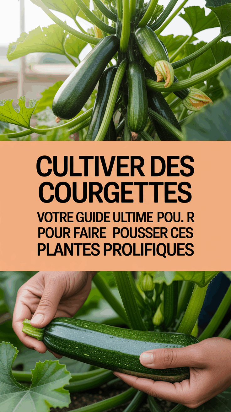Cultiver des courgettes : votre guide ultime pour faire pousser ces plantes prolifiques