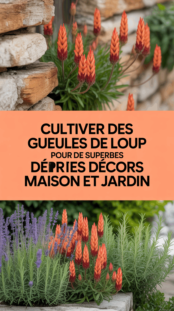 Cultiver des gueules de loup pour de superbes décors maison et jardin