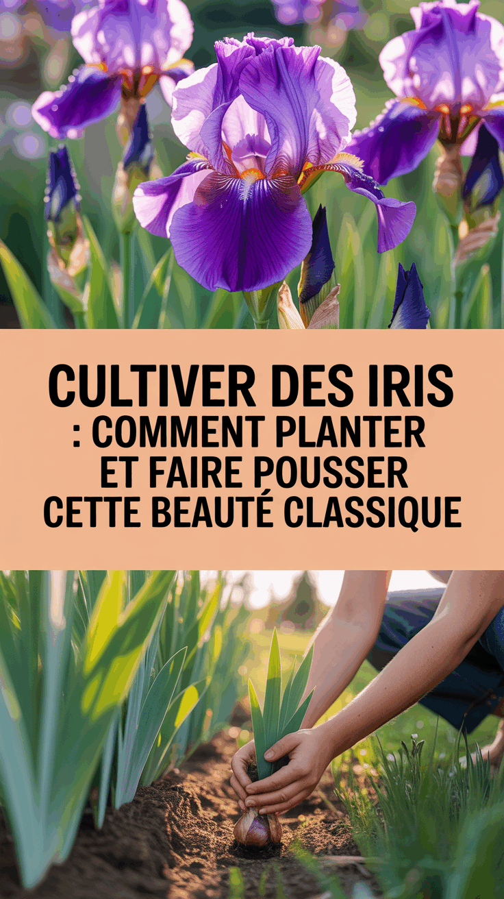 Cultiver des iris : comment planter et faire pousser cette beauté classique