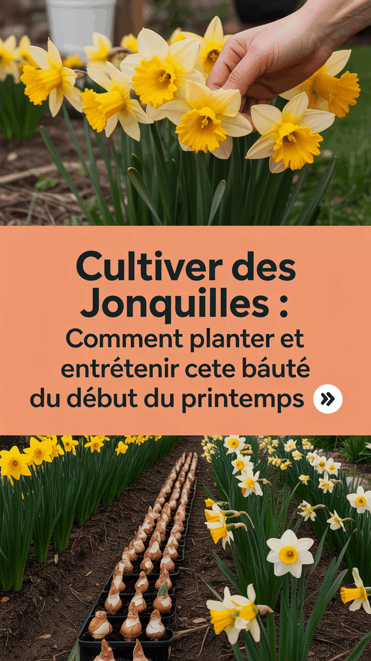 Cultiver des jonquilles : comment planter et entretenir cette beauté du début du printemps
