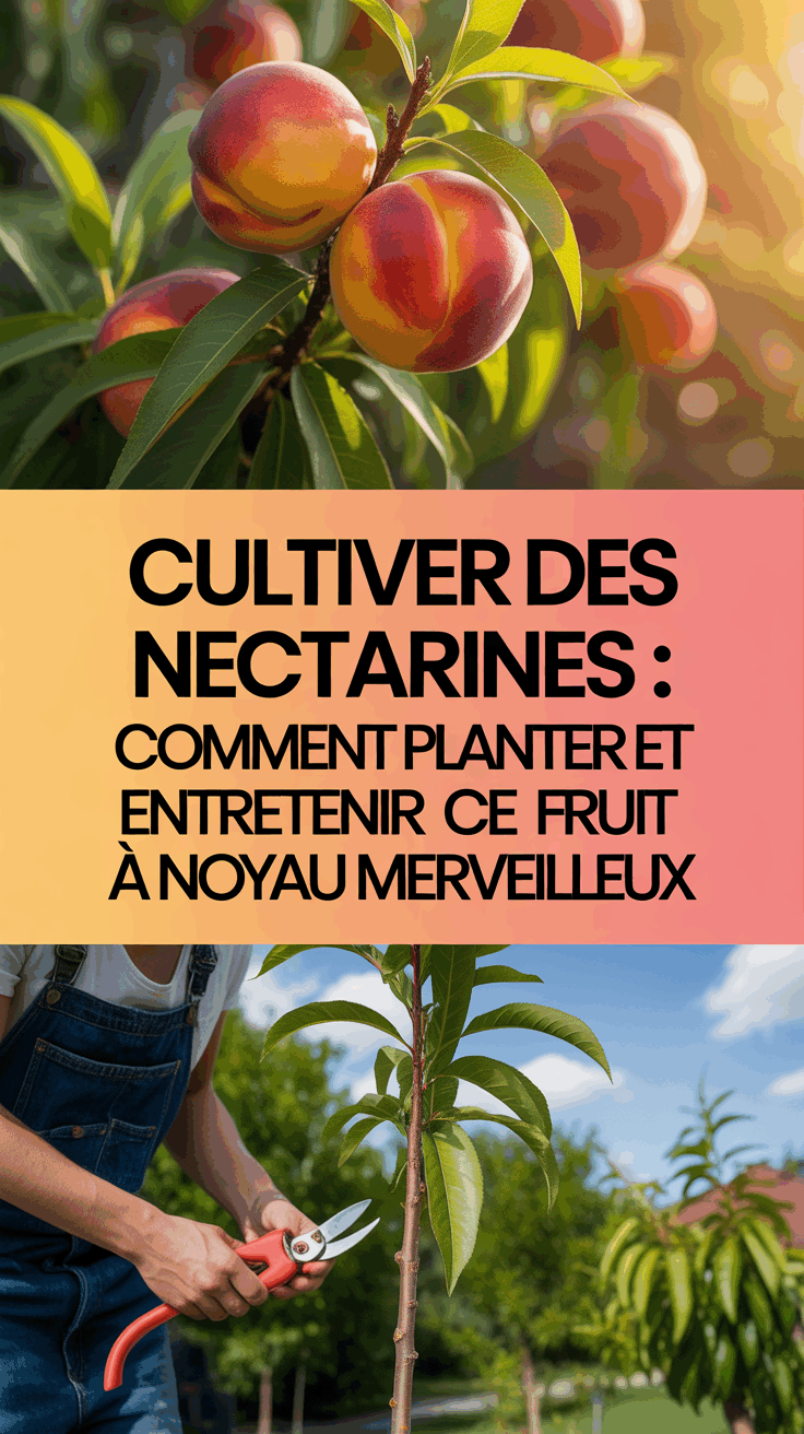 Cultiver des nectarines : comment planter et entretenir ce fruit à noyau merveilleux
