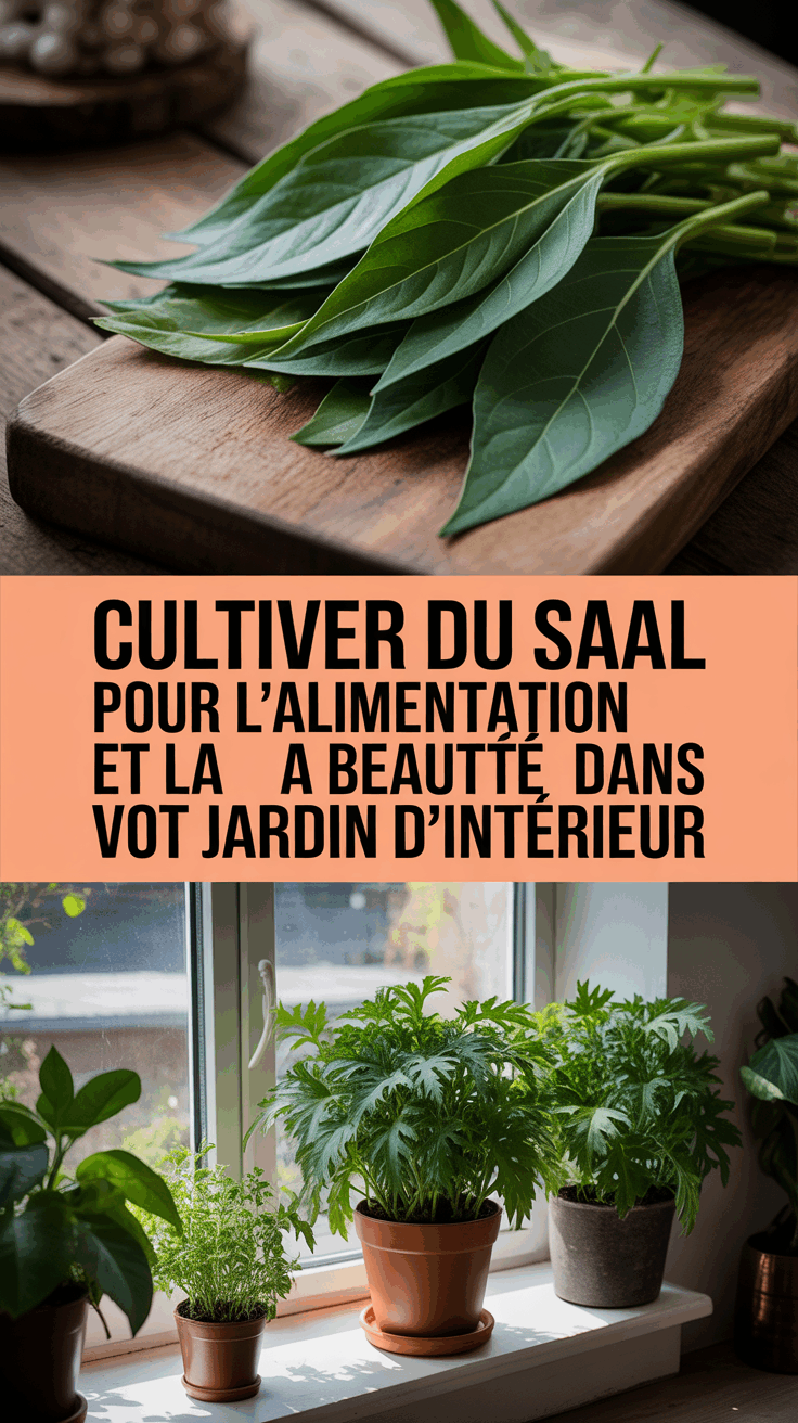 Cultiver du Saal pour l&rsquo;Alimentation et la Beauté dans Votre Jardin d&rsquo;Intérieur