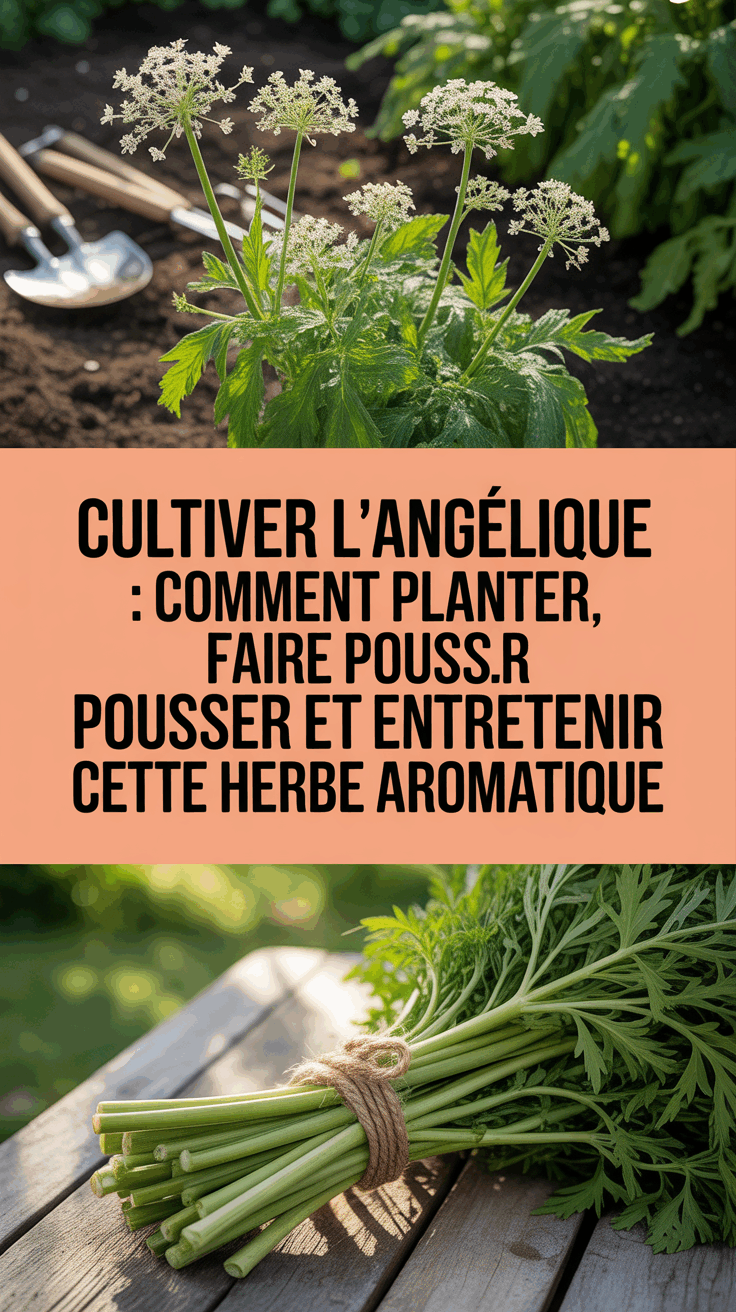 Cultiver l’Angélique : Comment Planter, Faire Pousser et Entretenir Cette Herbe Aromatique